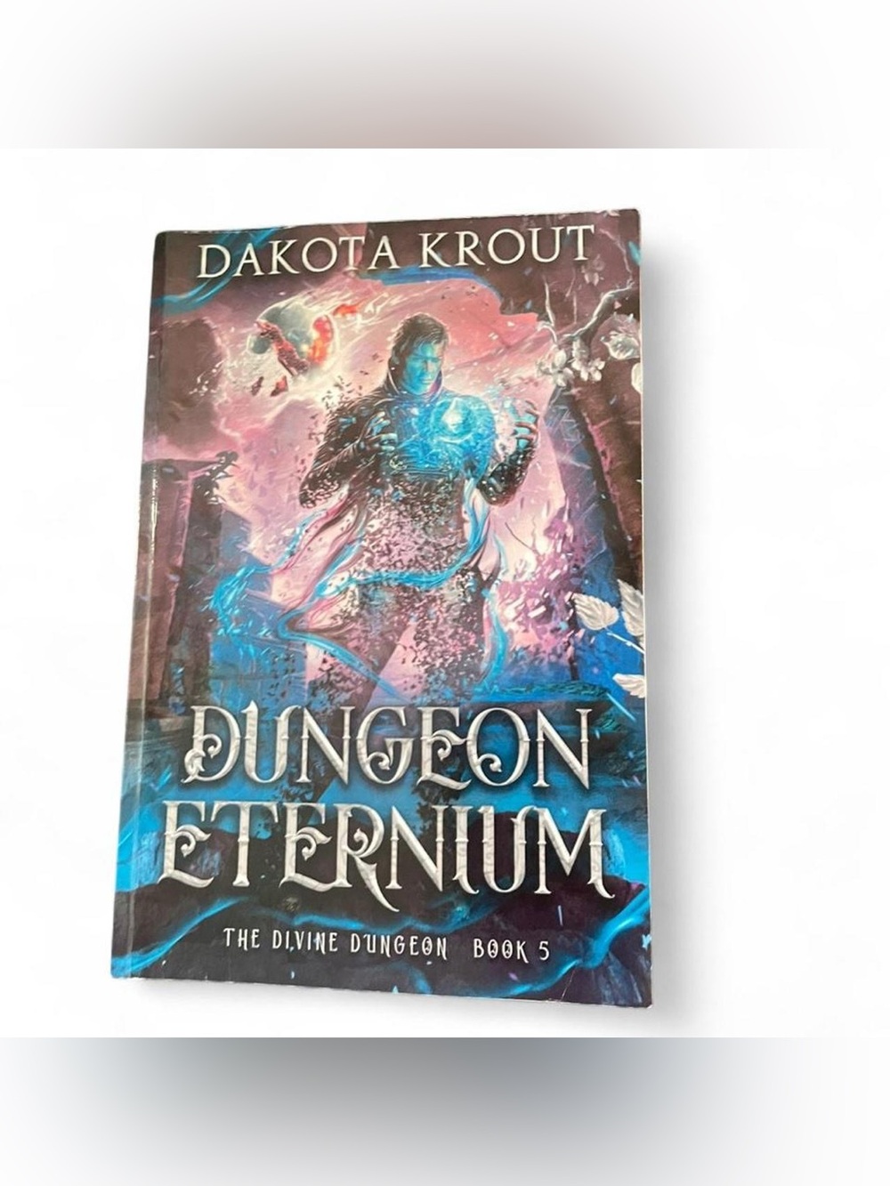 Dakota Krout - Dungeon Eternium (The Divine Dungeon Book 5) - Blue/Purple Cover